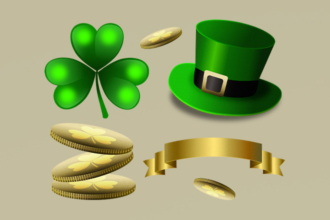 Free Saint Patrick Illustration Set Free Saint Patrick Illustration Set