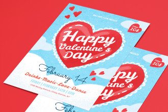 Free Valentine’s Day Flyer Template