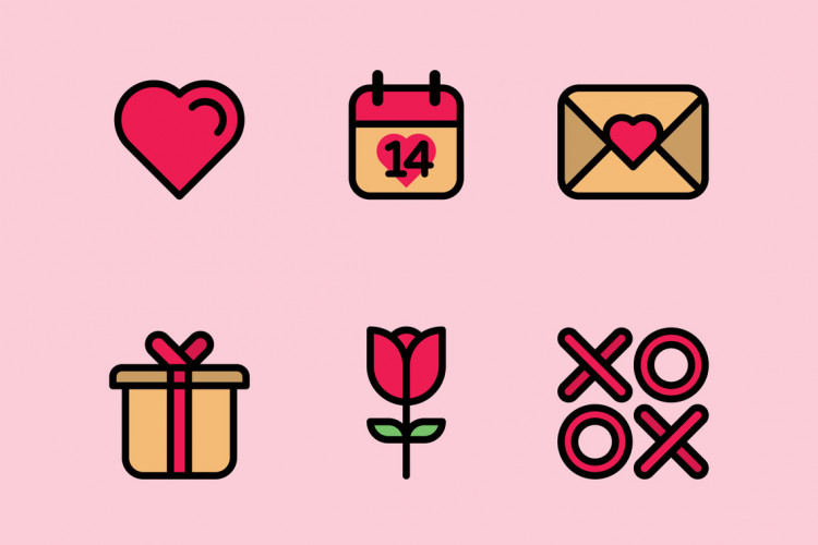 Sweet Valentine Icons