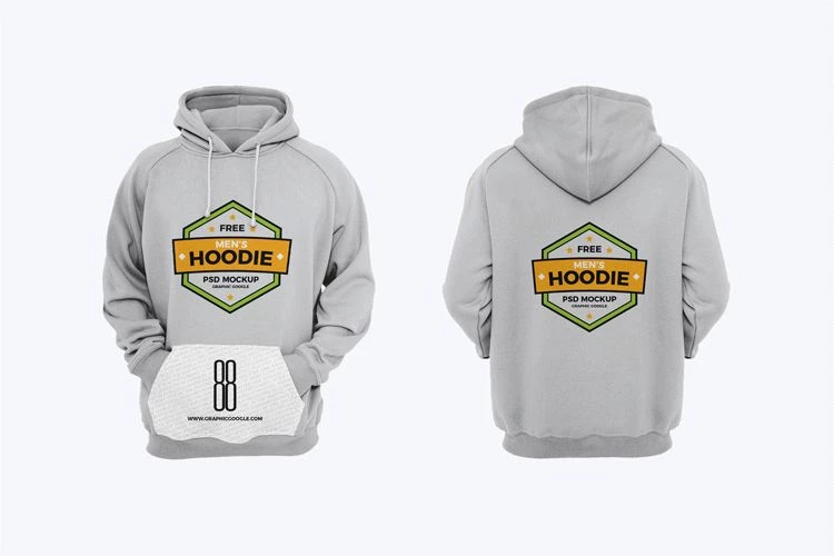 Free Men’s Hoodie Mockup