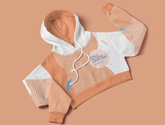 Free Girl’s Hoodie Crop Top