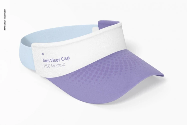 Sun Visor Cap Mockup