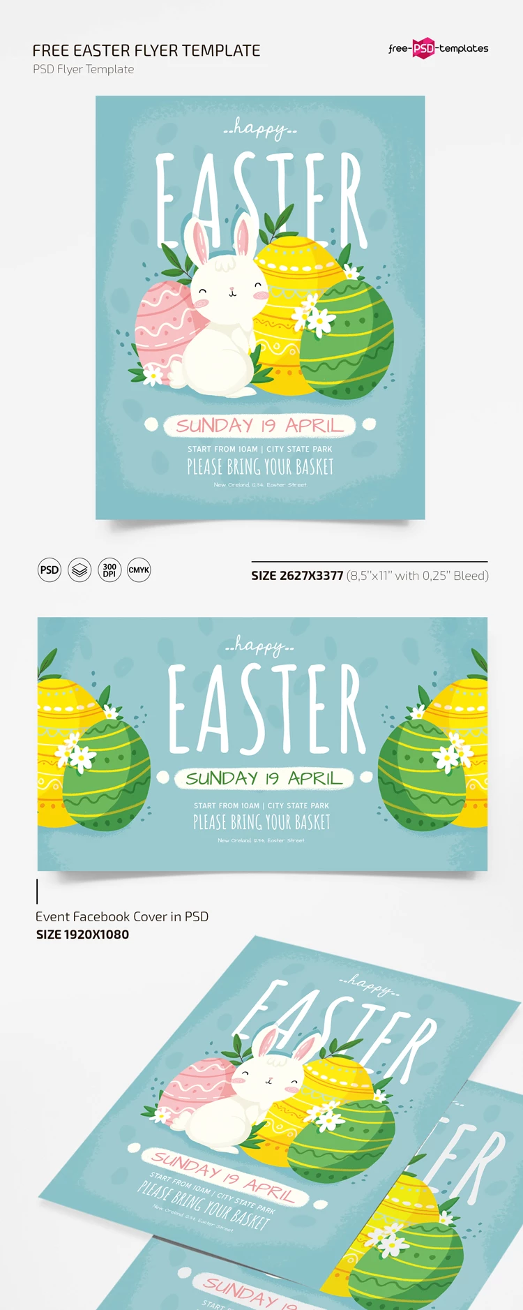 Free Easter Flyer Template