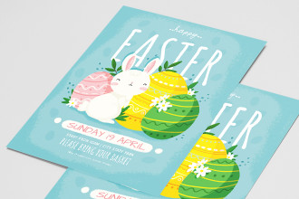 Free Easter Flyer Template