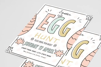 Free Easter Flyer Template