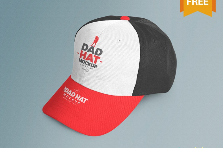 Free Dad Hat Mockup