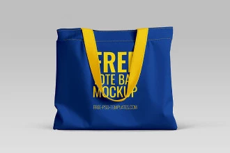 Free Tote Bag Mockup Set