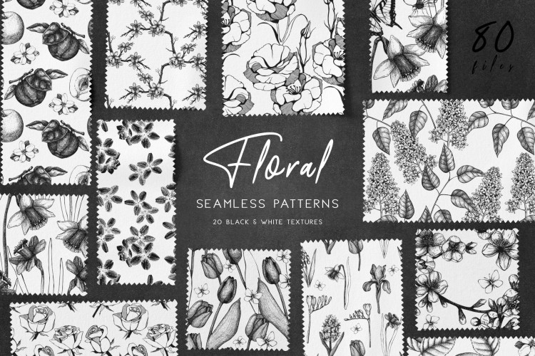 Floral Patterns Bundle