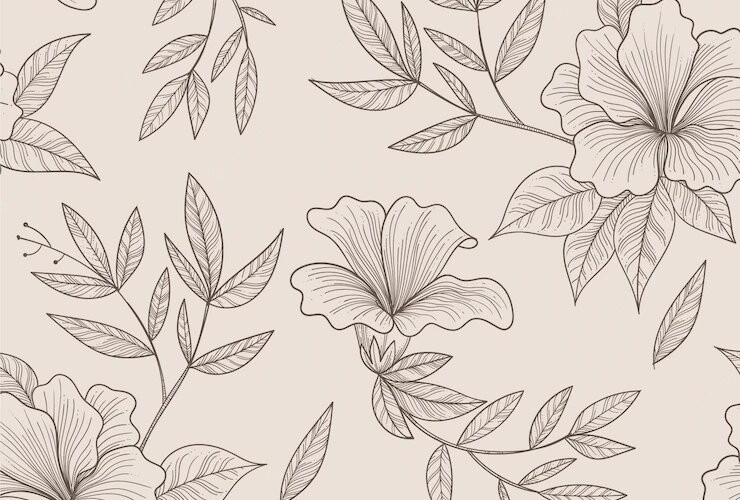 Hand-drawn Floral Pattern
