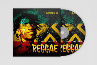 Free Reggae CD Cover Template