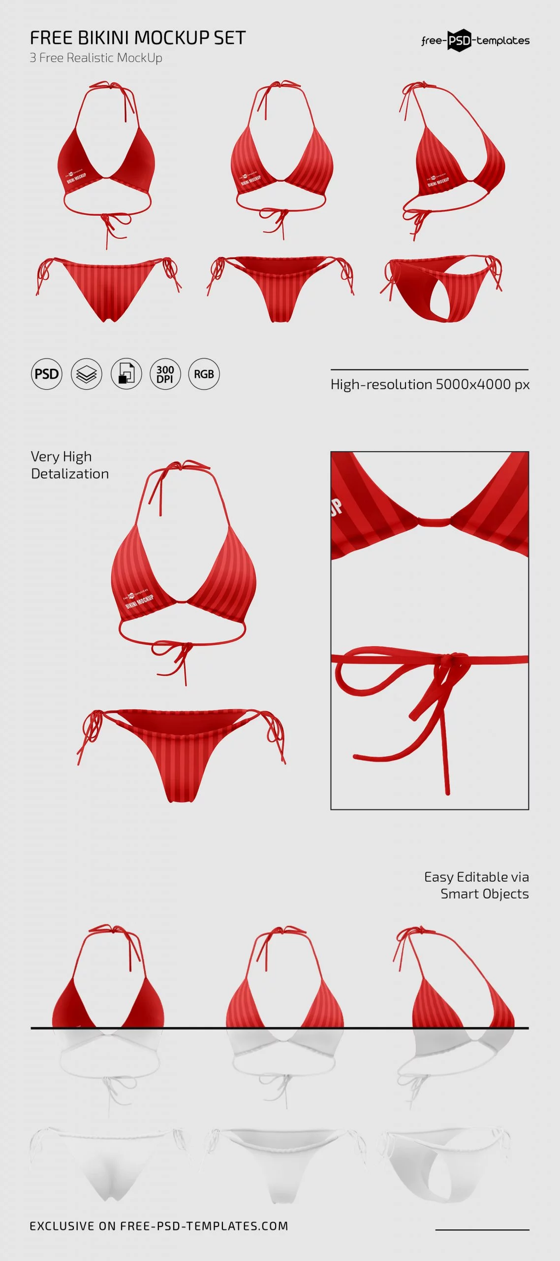 Free Underwear Mockup  Free Mockups, Best Free PSD Mockups