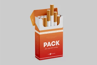 Free Cigarette Pack Mockup Set