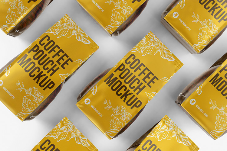 Free Coffee Packaging Mockup