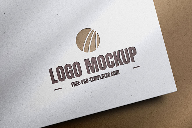 Free Logo Mockup PSD Template Set – Free PSD Templates