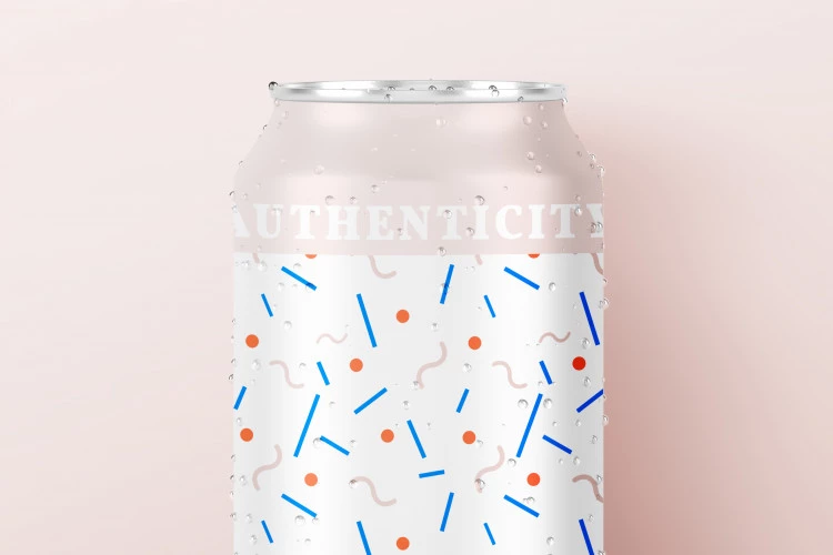 Free Soda Can Mockup