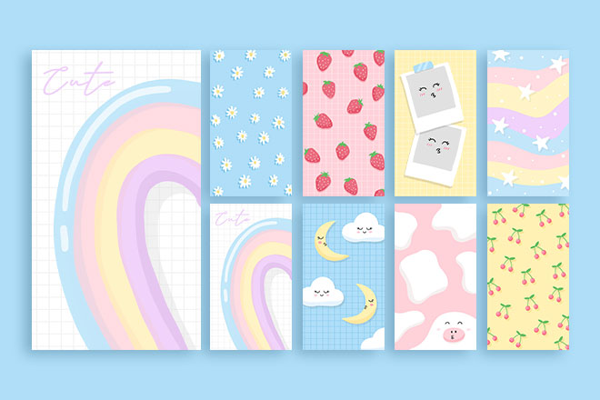 Free Cute Instagram Story Background Template (PSD) Free Cute Instagram Story Background Template (PSD)