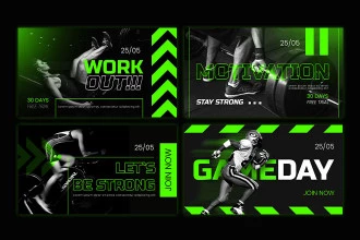 Free Sports Banner Template