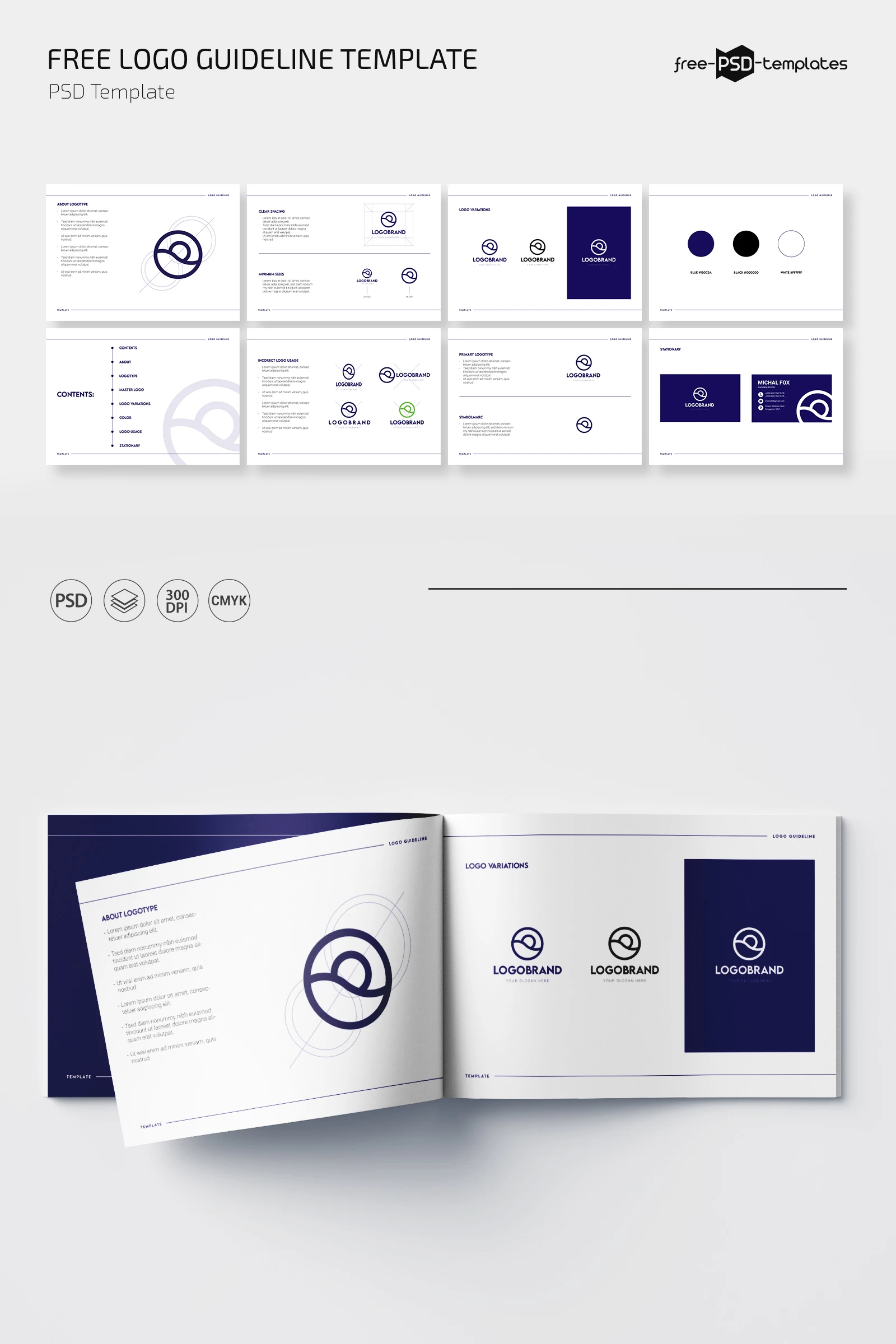 Free Logo Guideline Template