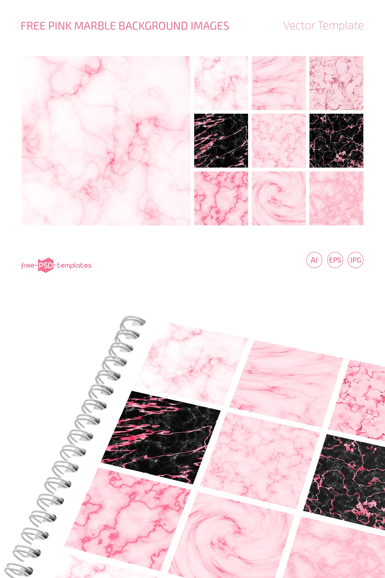 Free Pink Marble Background Images