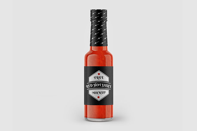 Premium PSD  Dipping sauce containers mockup