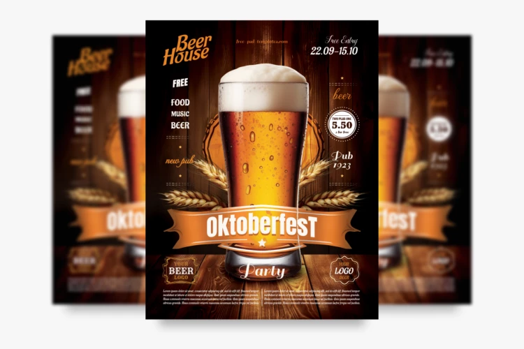 Free Oktoberfest Club Flyer