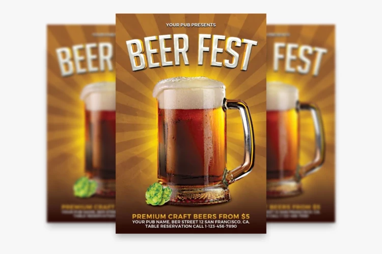 Beer Fest Flyer Template