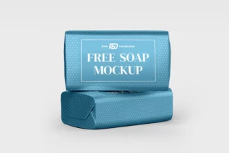 Free Soap PSD Mockup
