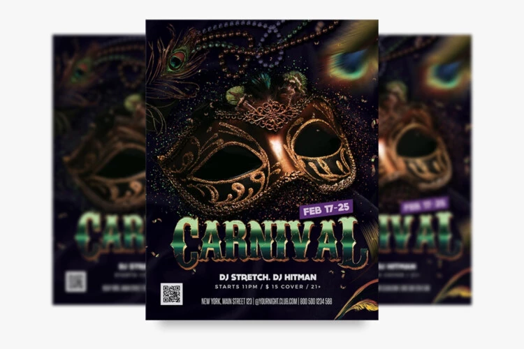 Free Carnival Night Flyer Template