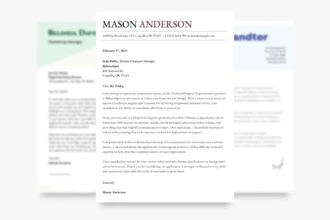 20+ Free Cover Letter Templates in Google Docs
