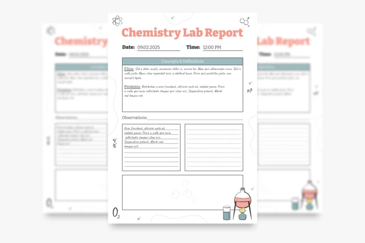 Chemistry Lab Report Free Google Docs Template