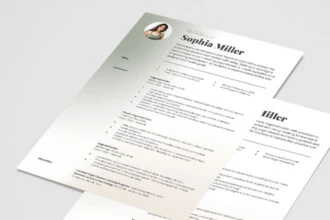 Free Yoga Instructor Resume PSD Template