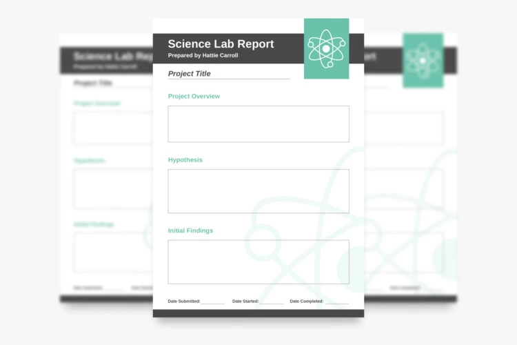 Science Lab Report Free Google Docs Template