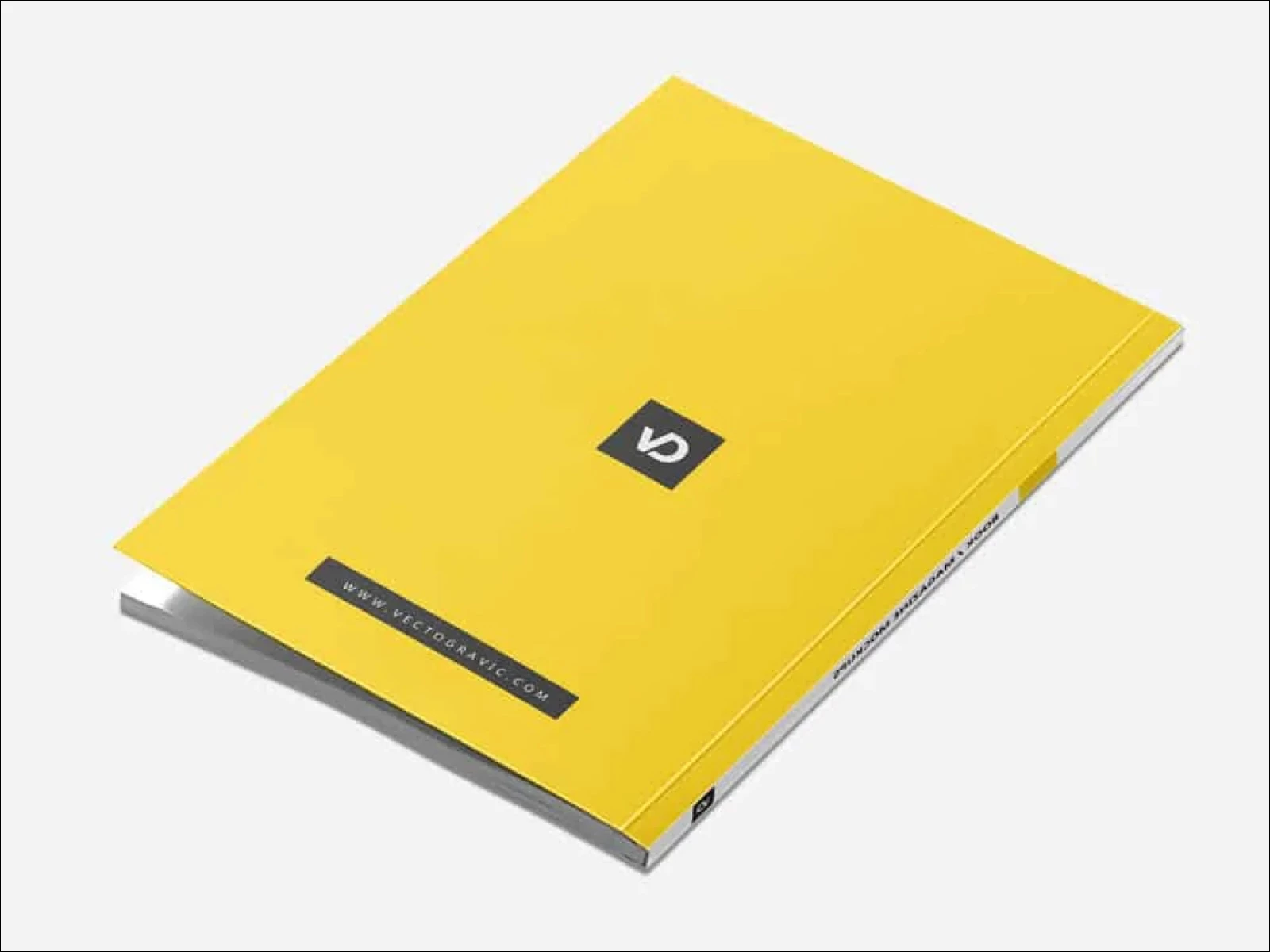 Free Book Or Magazine PSD Mockup